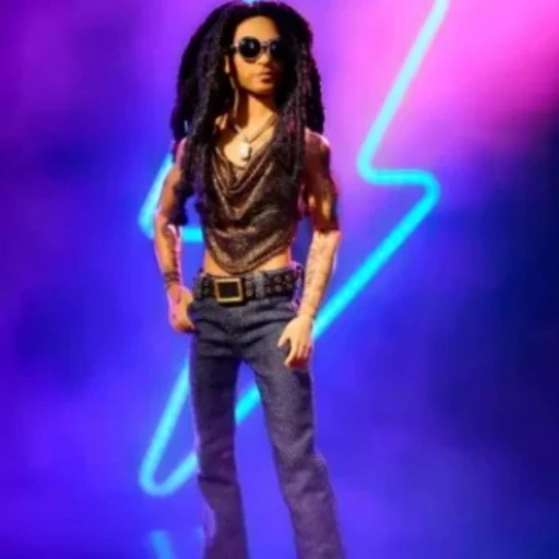 La nueva edición especial de Barbie tiene la apariencia del cantante Leny Kravitz